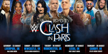 Cartelera WWE Live Manchester Road to Clash in Paris 26 de agosto de 2025 Resultados WWE Live Manchester Road to Clash in Paris 26 de agosto de 2025