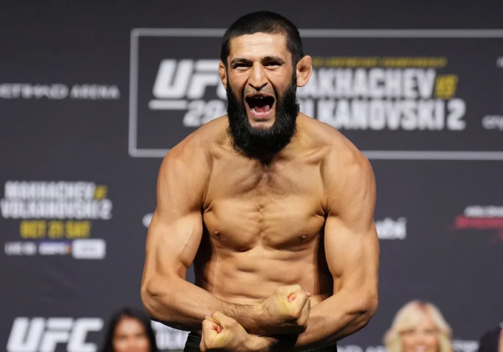 Khamzat Chimaev da las gracias a Donald Trump por poder regresar a Estados Unidos Khamzat Chimaev da las gracias a Donald Trump por poder regresar a Estados Unidos