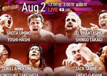 Resultados NJPW G1 Climax 35 (noche 10)
