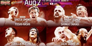 Resultados NJPW G1 Climax 35 (noche 10)