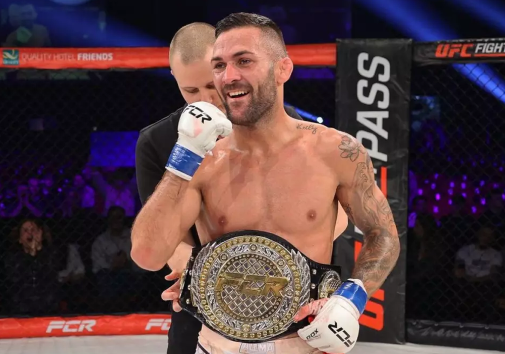 Hecher Sosa, otro español en busca del sueño UFC Hecher Sosa UFC