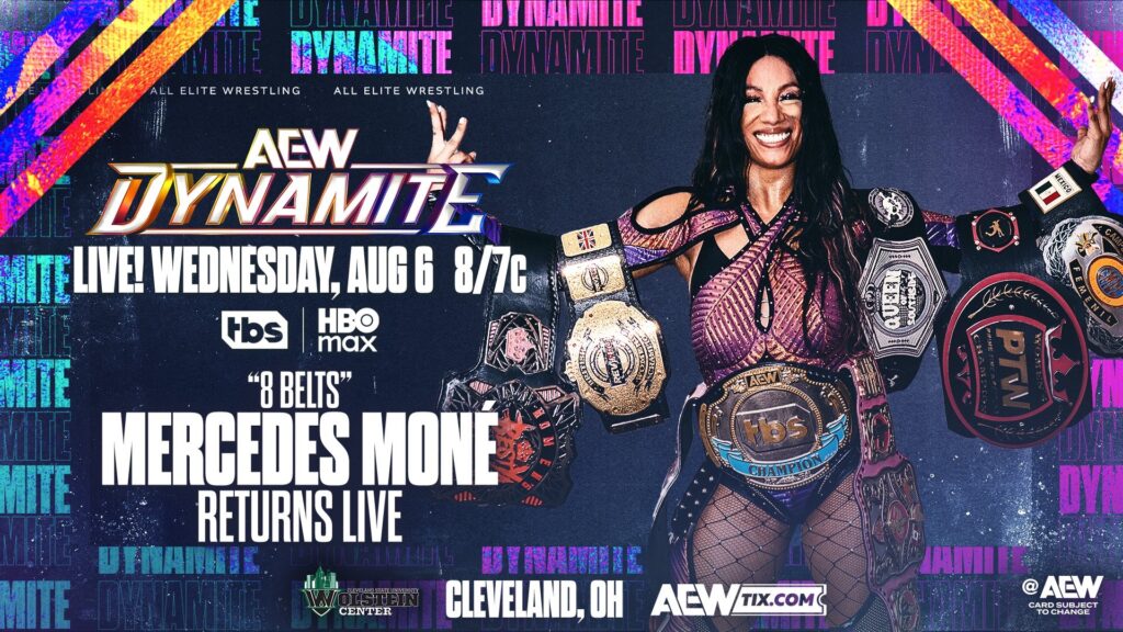 All Elite Wrestling amplía la cartelera del episodio de AEW Dynamite 6 de agosto de 2025