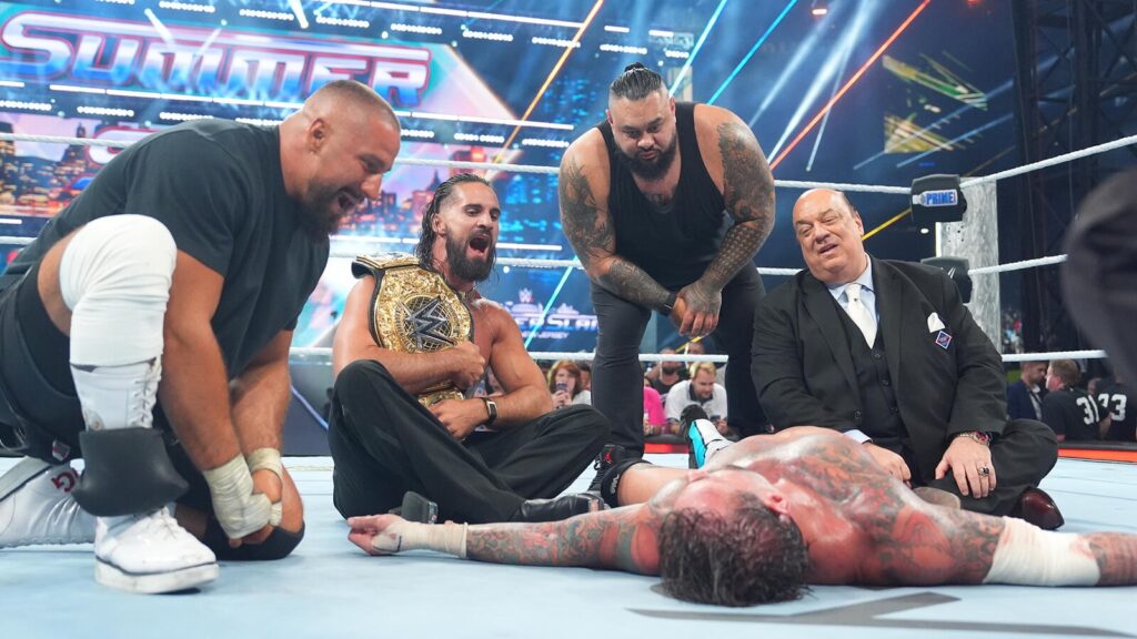 Seth Rollins cobra el maletín de Money in the Bank y gana el Campeonato Mundial Pesado en SummerSlam 2025