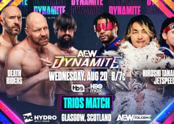All Elite Wrestling amplía la cartelera del episodio de AEW Dynamite 20 de agosto de 2025