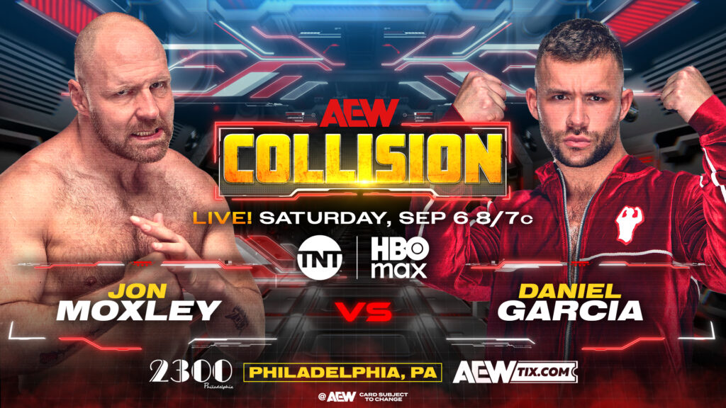 Confirmada la cartelera provisional del episodio de AEW Collision 6 de septiembre de 2025