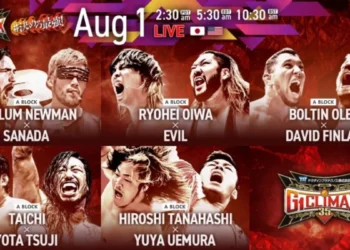 Resultados NJPW G1 Climax 35 (noche 9)
