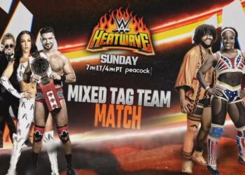 Ethan Page y Chelsea Green se enfrentarán a Tavion Heights y Tayra Mae Steele en NXT Heatwave 2025
