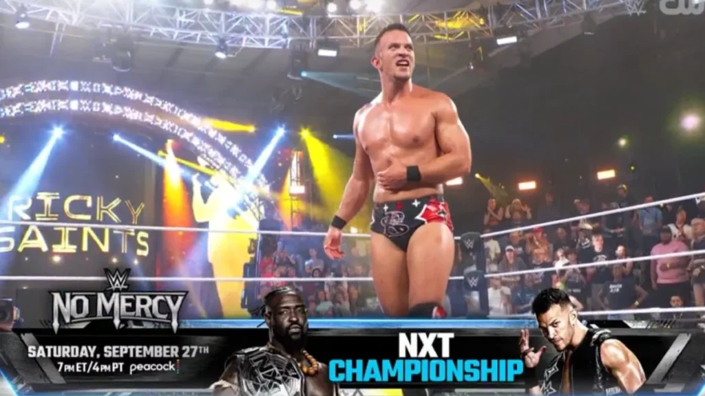 Ricky Saints retará a Oba Femi por el Campeonato de NXT en No Mercy 2025