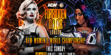 Horarios y cómo ver AEW x NJPW Forbidden Door 2025 en Latinoamérica y España Horarios y cómo ver AEW x NJPW Forbidden Door 2025 en Latinoamérica y España