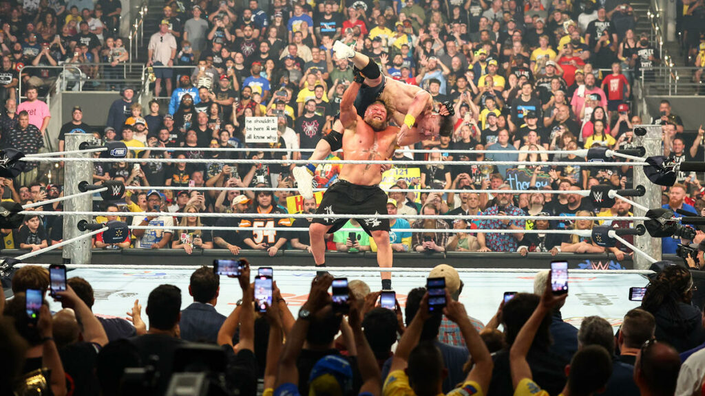 John Cena estaba programado para derrotar a Brock Lesnar en Wrestlepalooza hasta el día del show