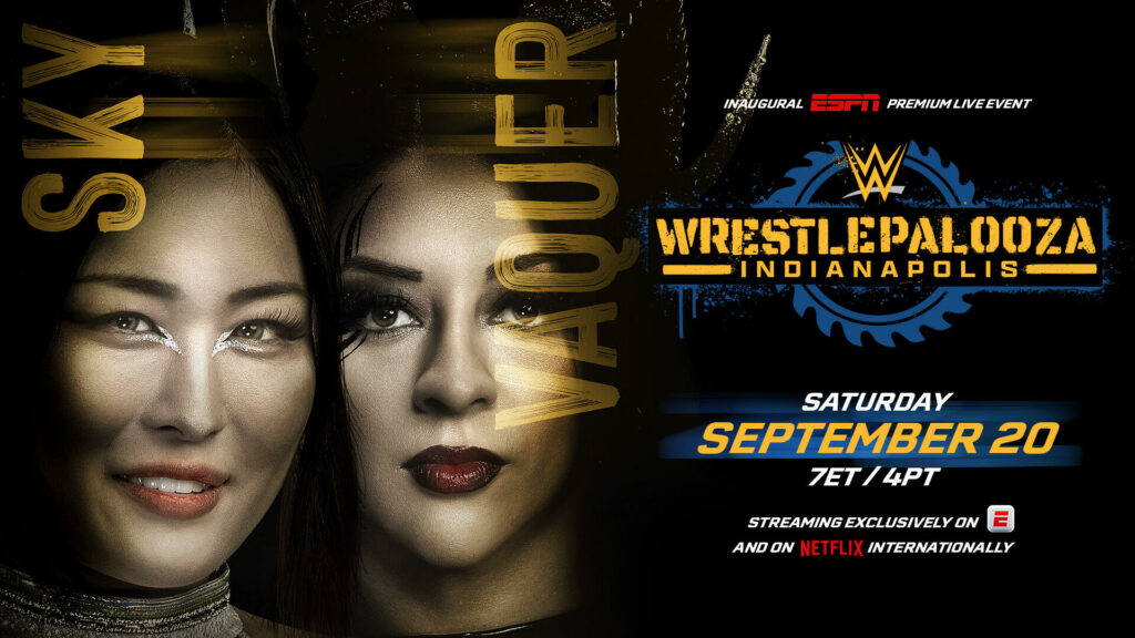 IYO SKY y Stephanie Vaquer lucharán por el Campeonato Mundial Femenino de WWE en Wrestlepalooza
