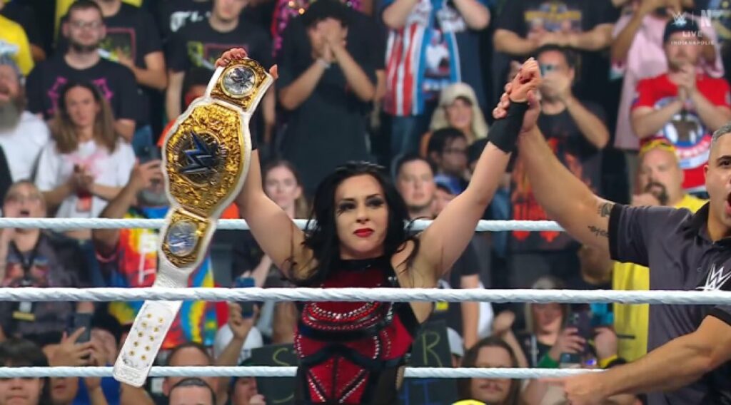 Stephanie Vaquer se convierte en la nueva Campeona Mundial Femenina de WWE en Wrestlepalooza