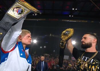 Cody Rhodes y Seth Rollins lucharán por el Campeonato de Crown Jewel 2025