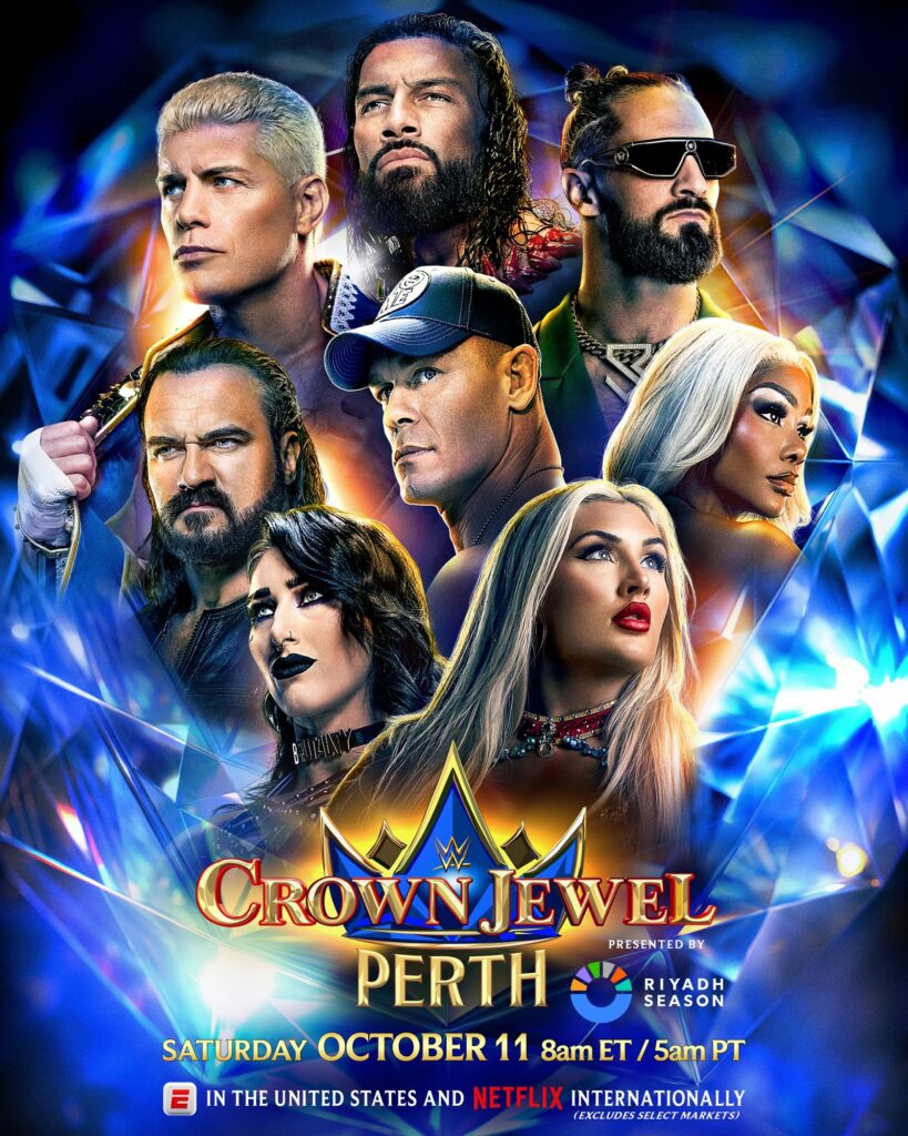 WWE Crown Jewel 2025: póster oficial WWE Crown Jewel 2025: póster oficial