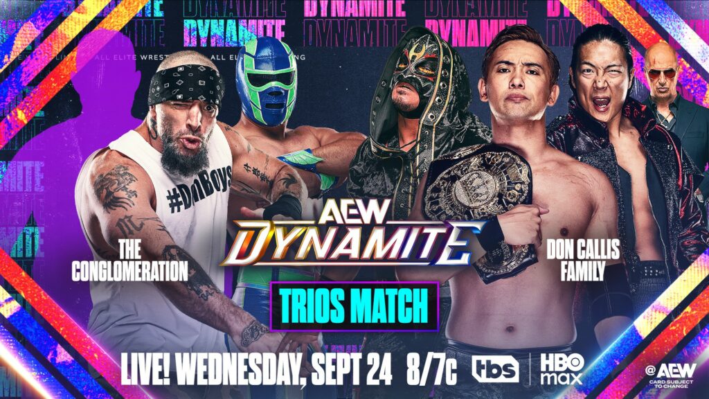 Analizamos los detalles para el show de AEW Dynamite del 24 de septiembre.