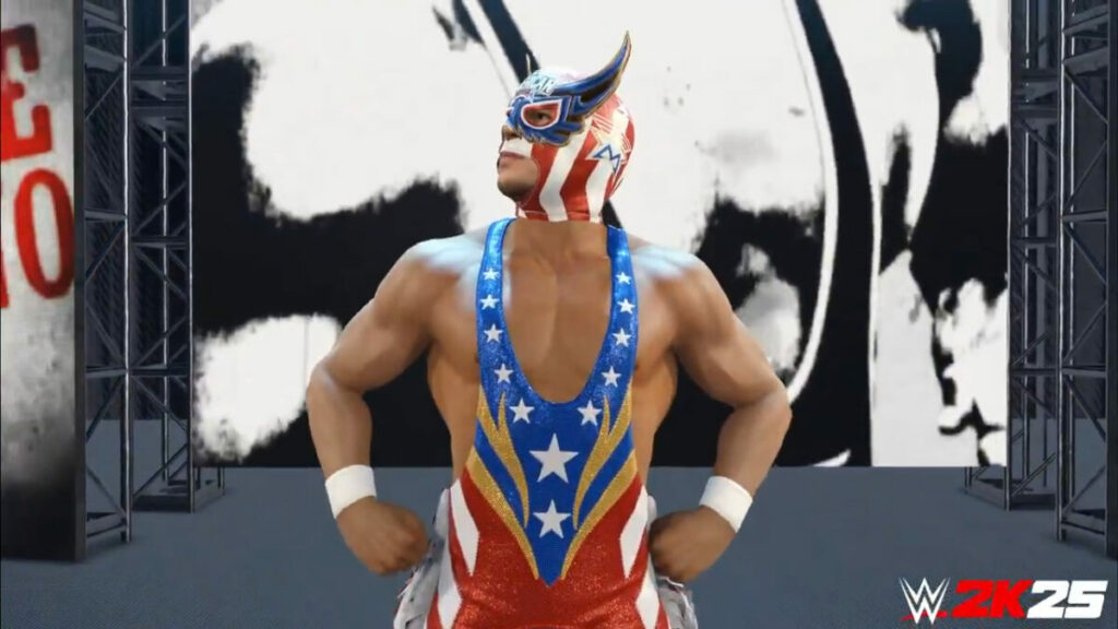Primer vistazo a la entrada de El Grande Americano en WWE 2K25