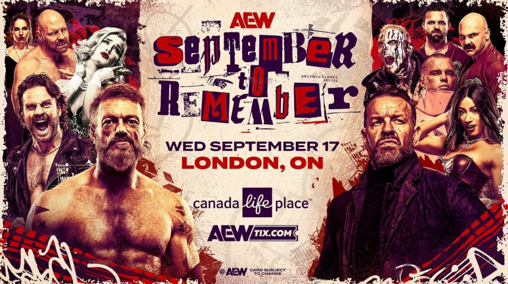 AEW anuncia September to Remember para el miércoles 17 de septiembre