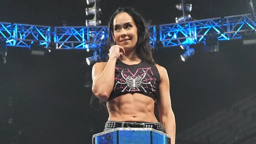 AJ Lee fue muy bien recibida en backstage