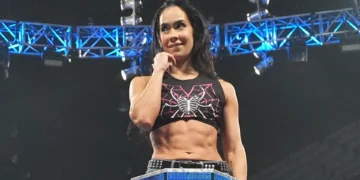 AJ Lee fue muy bien recibida en backstage