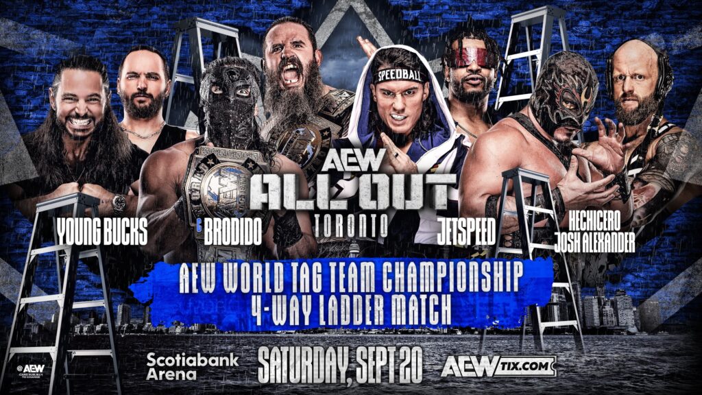 Young Bucks, JetSpeed y Hechicero & Josh Alexander, clasificados a la lucha por el Campeonato Mundial por Parejas de AEW en All Out 2025