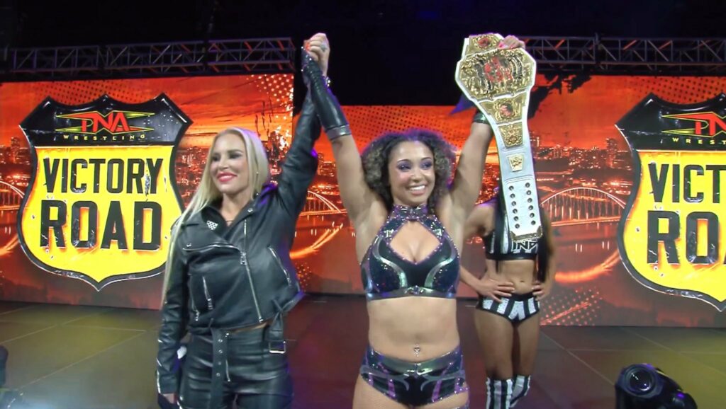 Kelani Jordan gana el Campeonato Mundial de Knockouts de TNA en Victory Road 2025