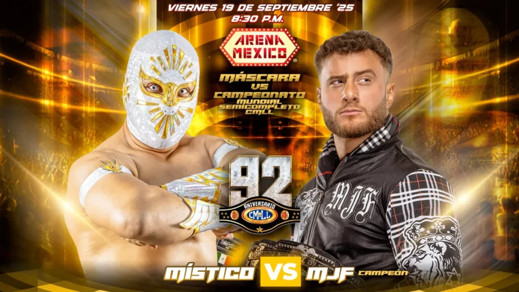 Calificaciones Dave Meltzer del 19 al 25 de septiembre: RAW, CMLL 92 aniversario, AEW Dynamite y más