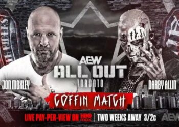 Jon Moxley se enfrentará a Darby Allin en un Coffin Match en All Out 2025