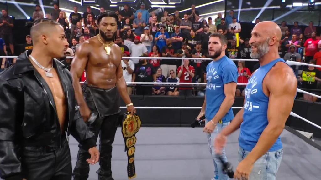 Carmelo Hayes regresa a WWE NXT y hará equipo con Trick Williams ante DIY la próxima semana