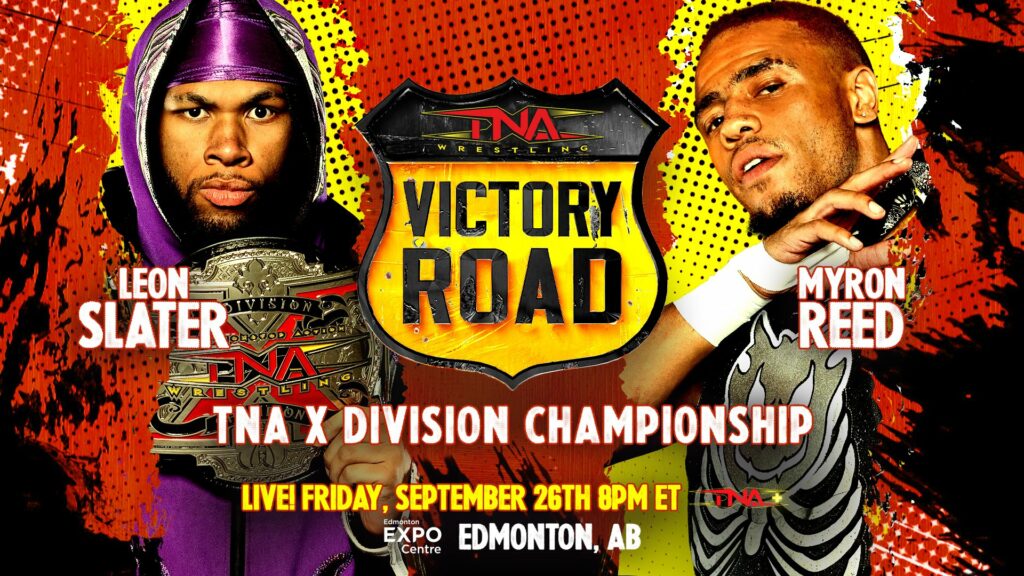 Myron Reed retará a Leon Slater por el Campeonato de la X-Division en TNA Victory Road 2025