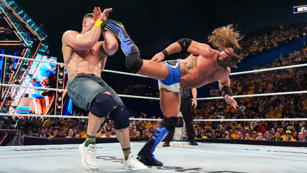 Big E habla del combate entre John Cena y AJ Styles Big E