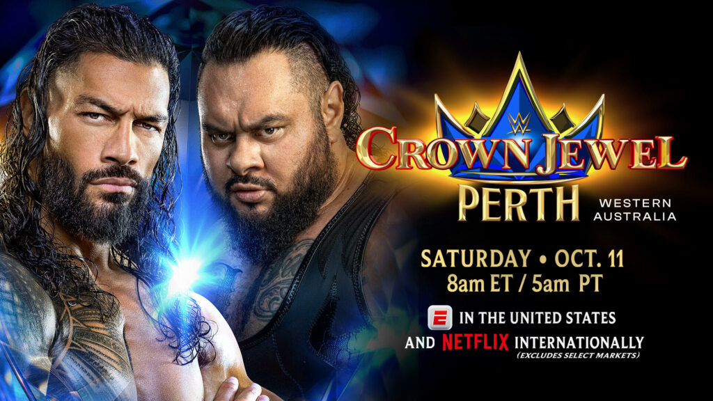 Roman Reigns y Bronson Reed se enfrentarán en una Street Fight en WWE Crown Jewel 2025