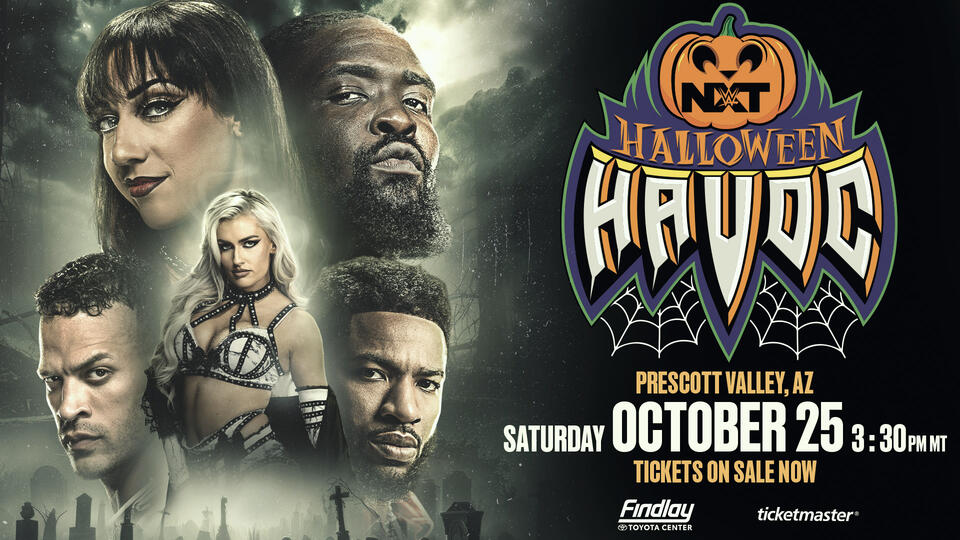 Cartelera WWE NXT Halloween Havoc 2025 actualizada