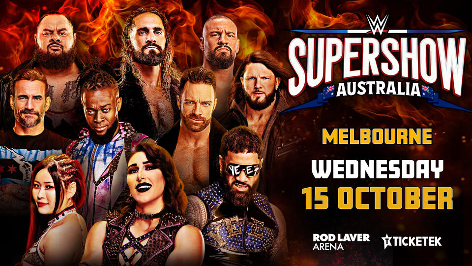 Resultados WWE Live Melbourne SuperShow 15 de octubre de 2025