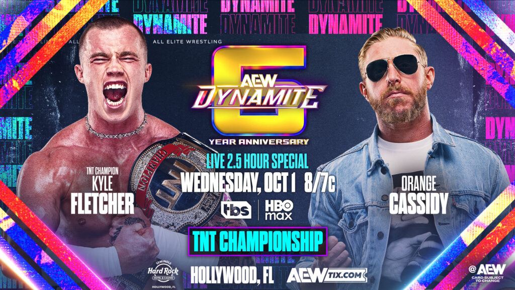 Previa AEW Dynamite 6.º aniversario - 1 de octubre de 2025