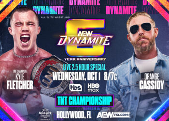 Resultados AEW Dynamite 6.º aniversario - 1 de octubre de 2025