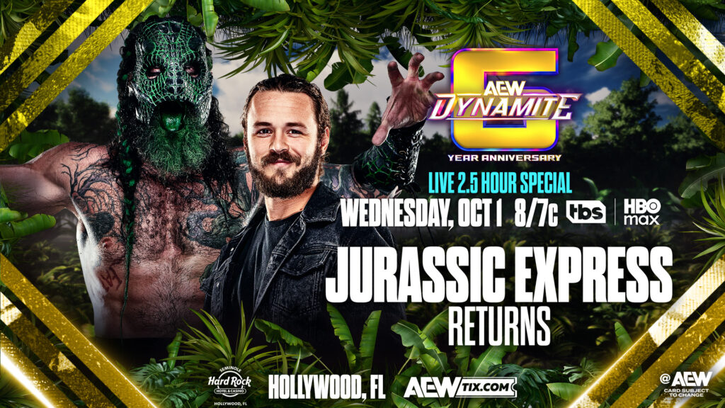 Previa AEW Dynamite 6.º aniversario - 1 de octubre de 2025
