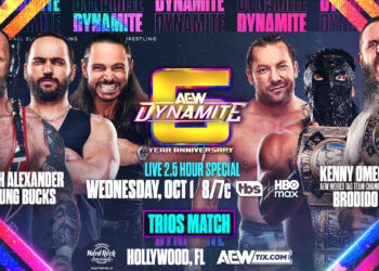 Calificaciones Dave Meltzer del 26 de septiembre al 1 de octubre: AEW Dynamite - 6º. aniversario, WWE RAW, WWE SmackDown y más
