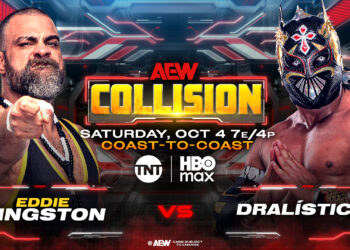 Confirmada la cartelera provisional del episodio de AEW Collision 4 de octubre de 2025
