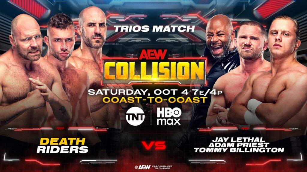 Previa AEW Collision 4 de octubre de 2025
