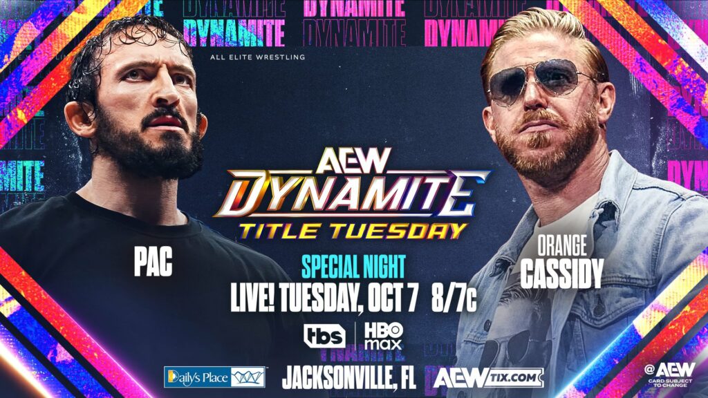 All Elite Wrestling amplía la cartelera del episodio de AEW Dynamite Title Tuesday - 7 de octubre de 2025