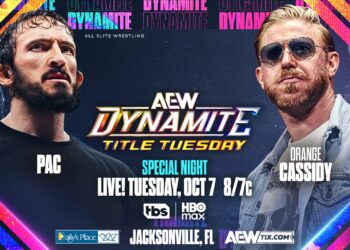 All Elite Wrestling amplía la cartelera del episodio de AEW Dynamite Title Tuesday - 7 de octubre de 2025