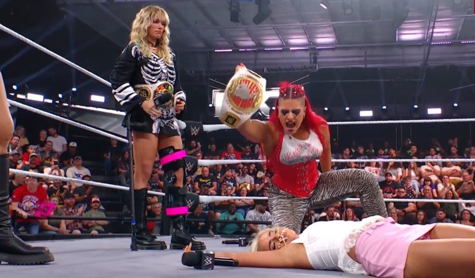 Sol Ruca cede el Campeonato Femenino Norteamericano de NXT a Zaria y lo defenderá ante Blake Monroe en Halloween Havoc