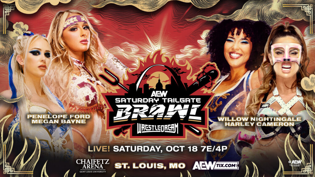 Confirmada la cartelera provisional del episodio de AEW Saturday Tailgate Brawl 18 de octubre de 2025