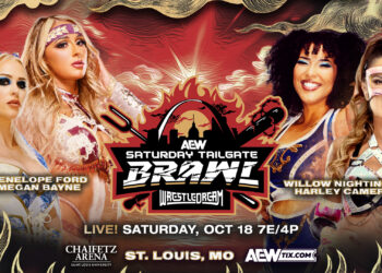 Confirmada la cartelera provisional del episodio de AEW Saturday Tailgate Brawl 18 de octubre de 2025