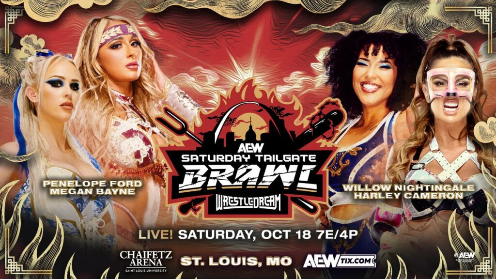 Previa AEW Saturday Tailgate Brawl 18 de octubre de 2025 Previa AEW Saturday Tailgate Brawl 18 de octubre de 2025