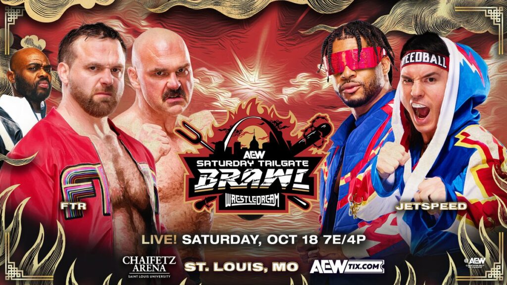 Previa AEW Saturday Tailgate Brawl 18 de octubre de 2025 Previa AEW Saturday Tailgate Brawl 18 de octubre de 2025