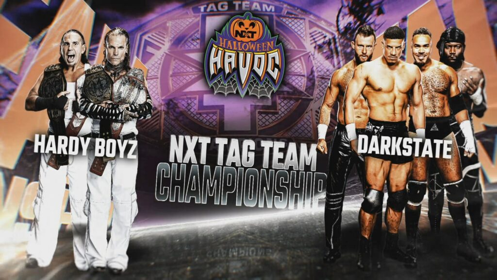 The Hardys pondrán en juego el Campeonato por Parejas de NXT ante DarkState en Halloween Havoc 2025