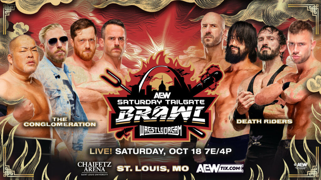 Previa AEW Saturday Tailgate Brawl 18 de octubre de 2025 Previa AEW Saturday Tailgate Brawl 18 de octubre de 2025