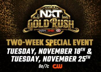 WWE anuncia NXT Gold Rush 2025 con la colaboración de AAA, TNA y EVOLVE