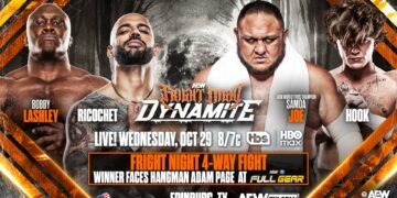 AEW anuncia la cartelera provisional del show de Fright Night Dynamite 29 de octubre de 2025 AEW anuncia la cartelera provisional del show de Fright Night Dynamite 29 de octubre de 2025